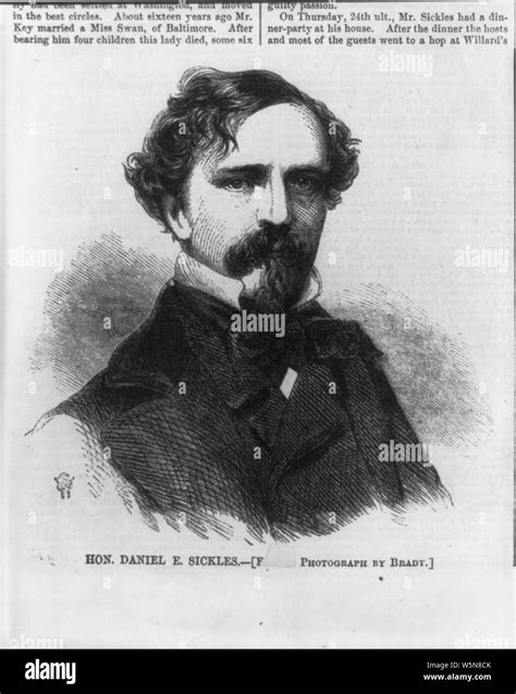 Daniel Edgar Sickles, 1819-1914 Stock Photo - Alamy
