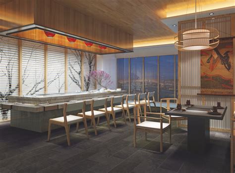800平米日式餐厅设计，效果图，平面图_AceBang-站酷ZCOOL