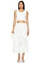 Rails Prina Skirt in White | REVOLVE