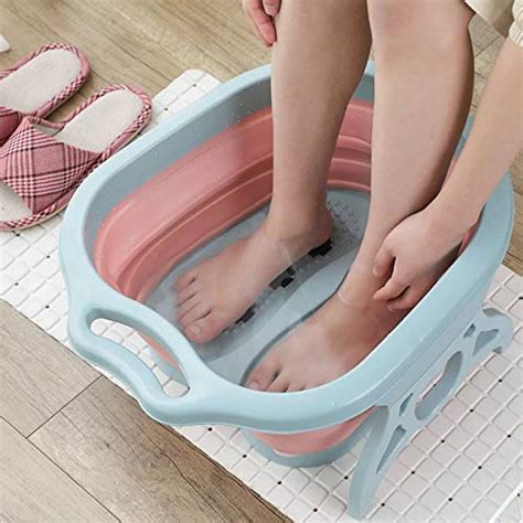 CBEX Foot Bath Massager | Large Foot Soaking Tub with Massaging Rollers ...
