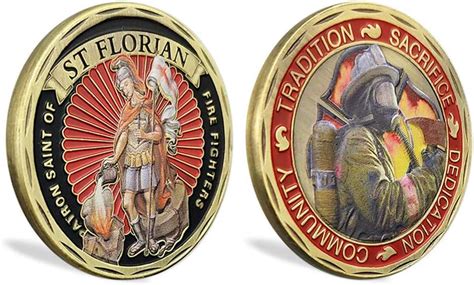 Glamtune St. Florian Patron Saint of Firefighters Challenge India | Ubuy