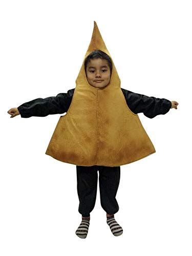 Buy Pink apricot |Eatable | Junk Food | Samosa Fancy Costume Dress (5 ...