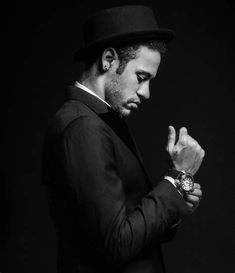 Download Cool Neymar Jr In Suit Wallpaper | Wallpapers.com