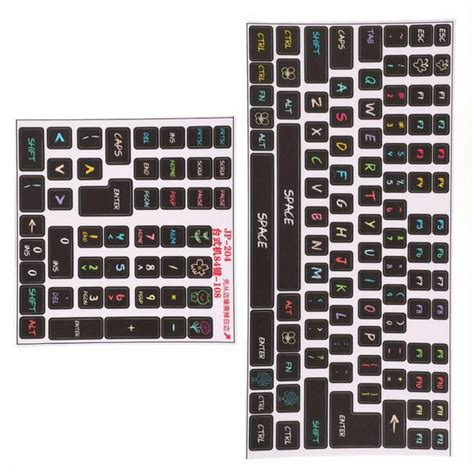 Image result for Computer Keyboard Letter Stickers