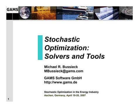 Image result for Stochastic Optimization Tutorial