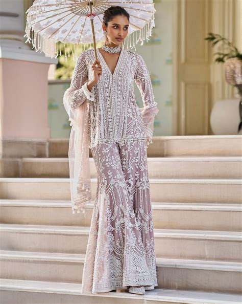 Sharara Dress Ideas for Wedding - Tending Outfits