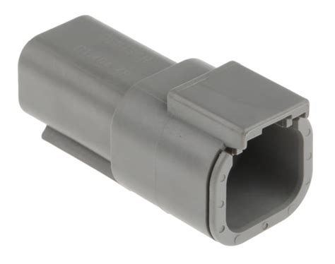 DTM04-4P Deutsch | Deutsch, DTM Automotive Connector Socket Grey 4 Way ...
