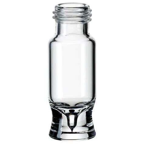 Cole-Parmer Vial, 0.9 mL, Glass, Total Recovery, 9 mm Short Thread ...