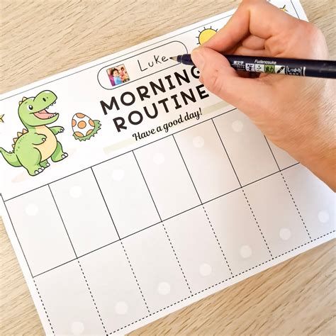 Image result for Morning Routine Printable PDF