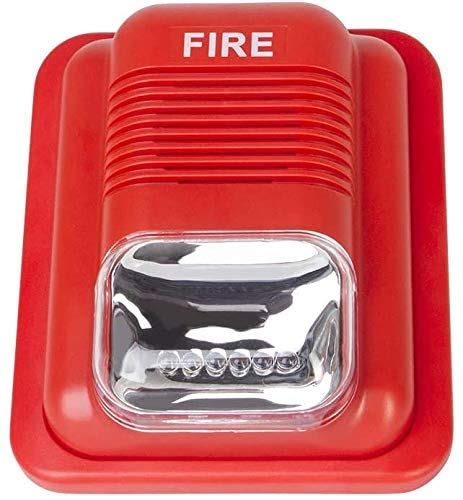 WYATT Fire Alam Horn Siren Strobe Quick Alert Safety System Sensor ...