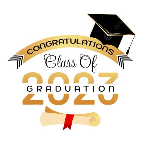 Happy Graduation Congratulation Template Card Premium Vector