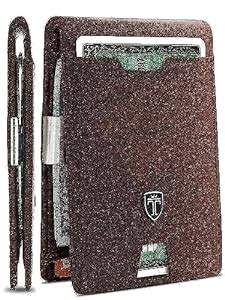 Buy TRAVANDO Mens Wallet Money Clip PHOENIX Front Pocket Slim RFID ...