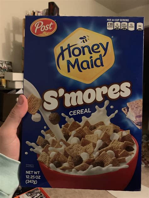 25 Days of Cereal Day 10: Honey Maid S'mores Cereal — Rad Years