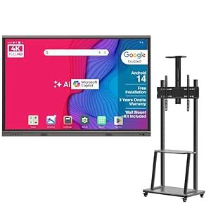 Big VUE Pro 75 Inch Android 14 Smart Interactive Flat Panel (ADPM ...