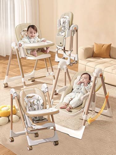 Buy TONY STARK 5-In-1 Multifunction Foldable Baby Swing With 4-Level ...