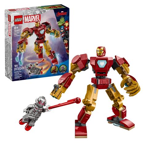 LEGO® Marvel #76307: Iron Man Mech vs. Ultron – Krazy Caterpillar