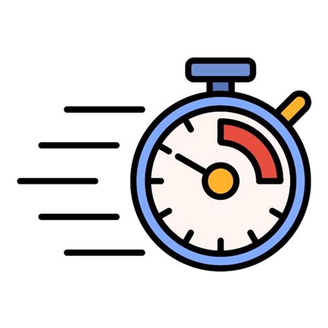 Chronometer flat illustration | Premium Vector