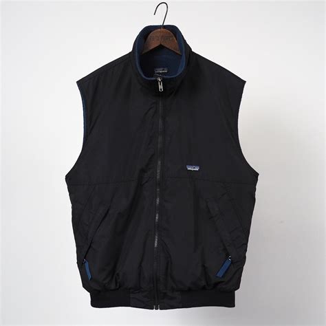 Patagonia shelled synchilla vest L black 90’s パタゴニア シェルドシンチラベスト ブラック ...