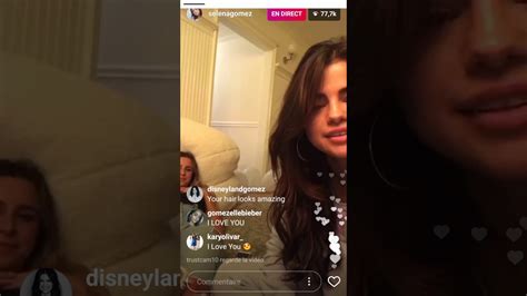 Selena Gomez Instagram Live 22/07/2017 - YouTube