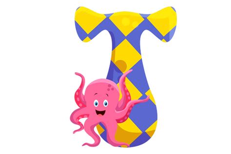 Kids Animals Alphabet "T" Illustrations Graphic by hijaudaun · Creative Fabrica