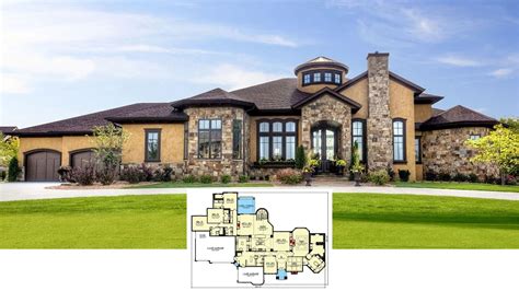 Tuscan Single Level Plans