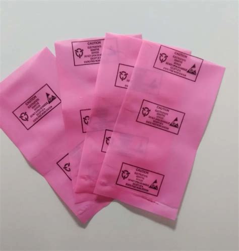 Anti Static Poly Bag - Anti Static Pink Poly Bag Manufacturer from New ...