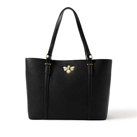 Buy Black Britney Bee Tote Bag Online - Accessorize India