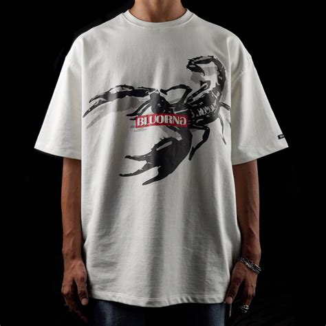 SCORPION T-SHIRT - Premium Oversized T-Shirt For Men – BLUORNG