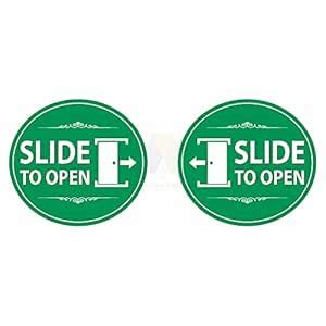 Anne Print Solutions® Slide to Open Stickers Self Adhesive Vinyl Pack ...