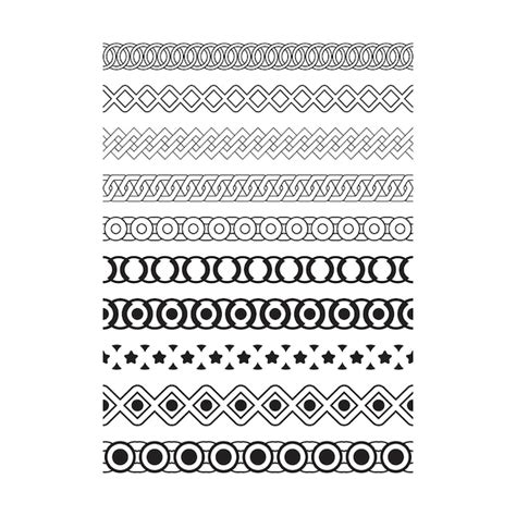 Border frame icon divider horizontal line vector shape icon for ...