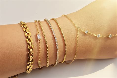 Astra Link Bracelet (SS PVD) – Mummshi