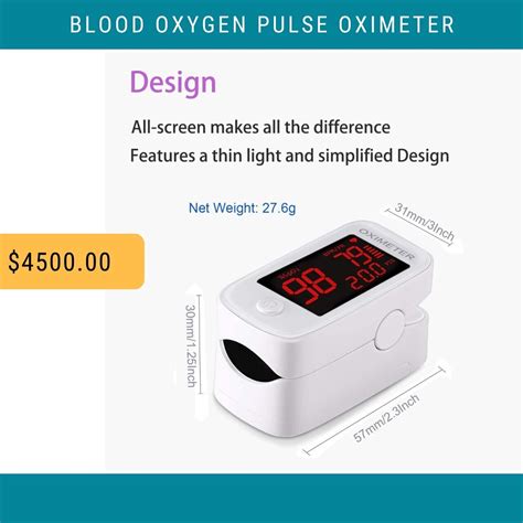 For Sale: Blood Oxygen Pulse Oximeter - Spanish Town