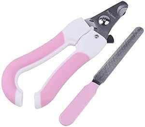 Emily Pets Professional Stainless Steel Tool Nail Clipper Cutter with ...
