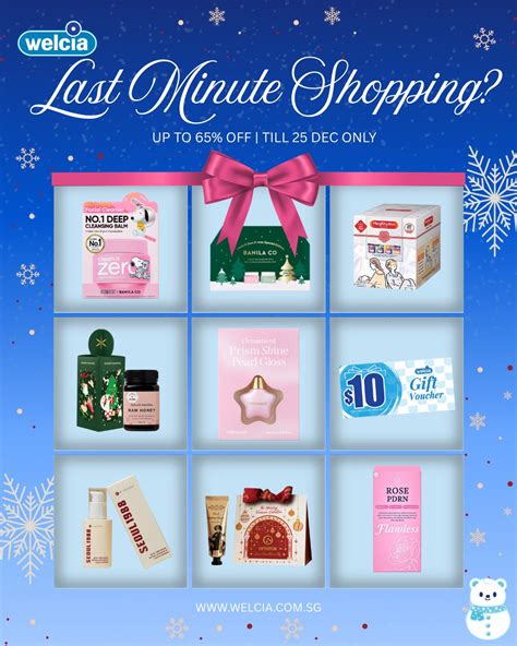 Welcia-BHG Last Minute Shopping up to 65% OFF! | Singapore Dec 2025 ...