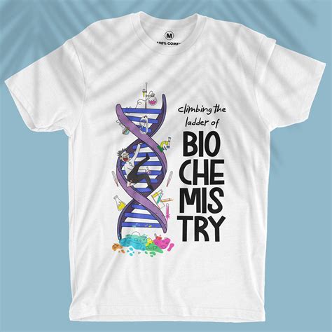 Biochemistry Ladder - Unisex T-shirt - themanan.in – The Manan