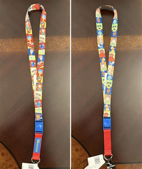 New Pixar Reversible Lanyards at Disney Parks - Disney Pins Blog