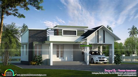 Small simple 1200 sq-ft house - Kerala Home Design and Floor Plans - 9K ...