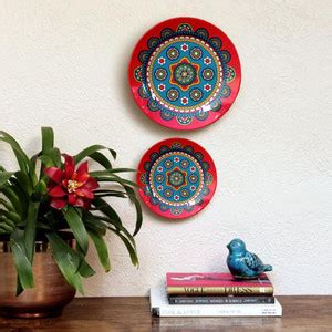 SP Shilpi Combo Madhubani Painting Ceramic Decorative Wall Decoration ...