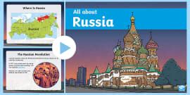 Moscow Information PowerPoint (teacher made) - Twinkl