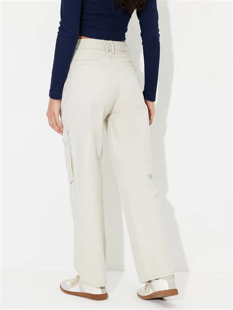Pocket High Waist Straight Leg Jeans | Savana | Bestsellers