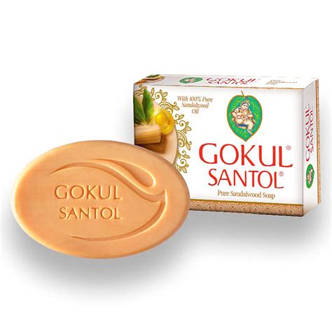 Buy Gokul Santol Pure Sandalwood Soap 75 gm | 19 Minutes Delivery ...
