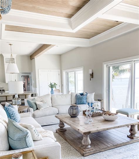 Coastal living room design | Beach living room, Coastal living rooms ...