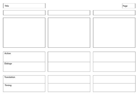 Google Docs Storyboard Template - Printable Calendars AT A GLANCE