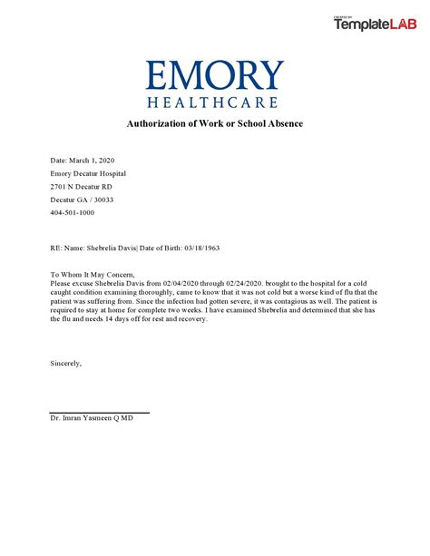 36 Free Doctor Note Templates [for Work or School] | Doctors note template, Doctors note, Notes ...