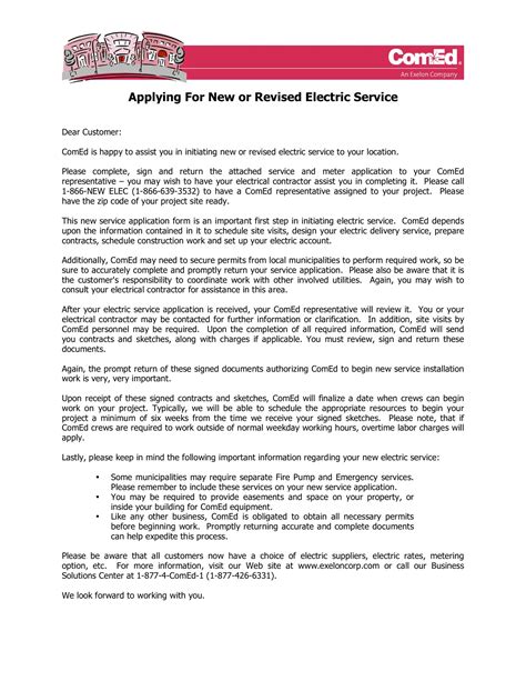 Comed Electrical Load Form ≡ Fill Out Printable PDF Forms Online