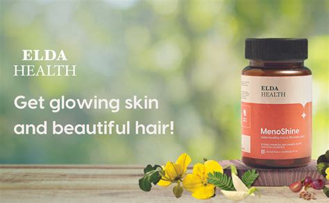 MenoShine - Women Hair & skin supplement with Evening Primrose ...