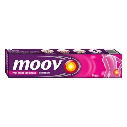 Moov Fast Pain Relief Cream - 30g | Suitable for Back Pain, Muscle Pain ...