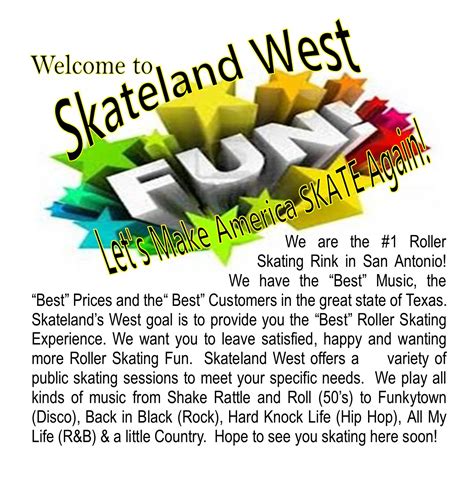Welcome to Skateland West! - Skateland West