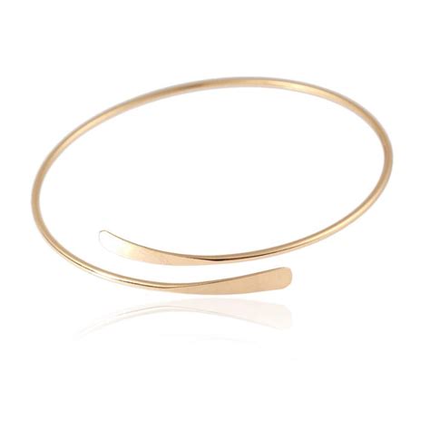 Buy El Regalo Fashion Armlet- Minimalist Coil Upper Arm Cuff Open Arm ...