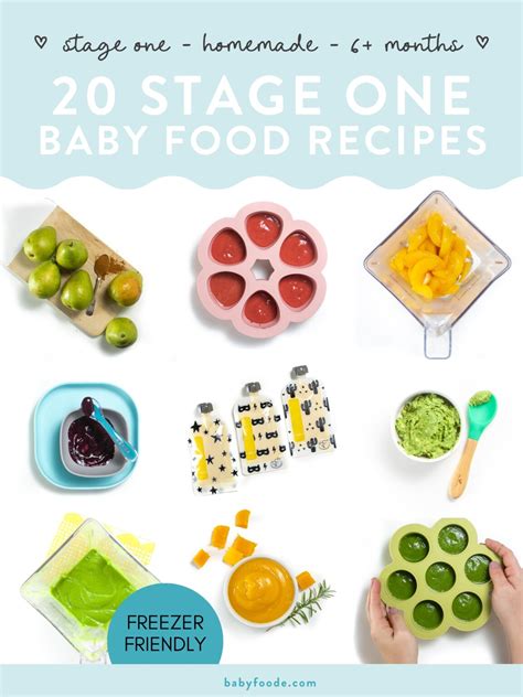 20 Stage One Baby Food Recipes (That Your Baby Will Love!) | Baby Foode